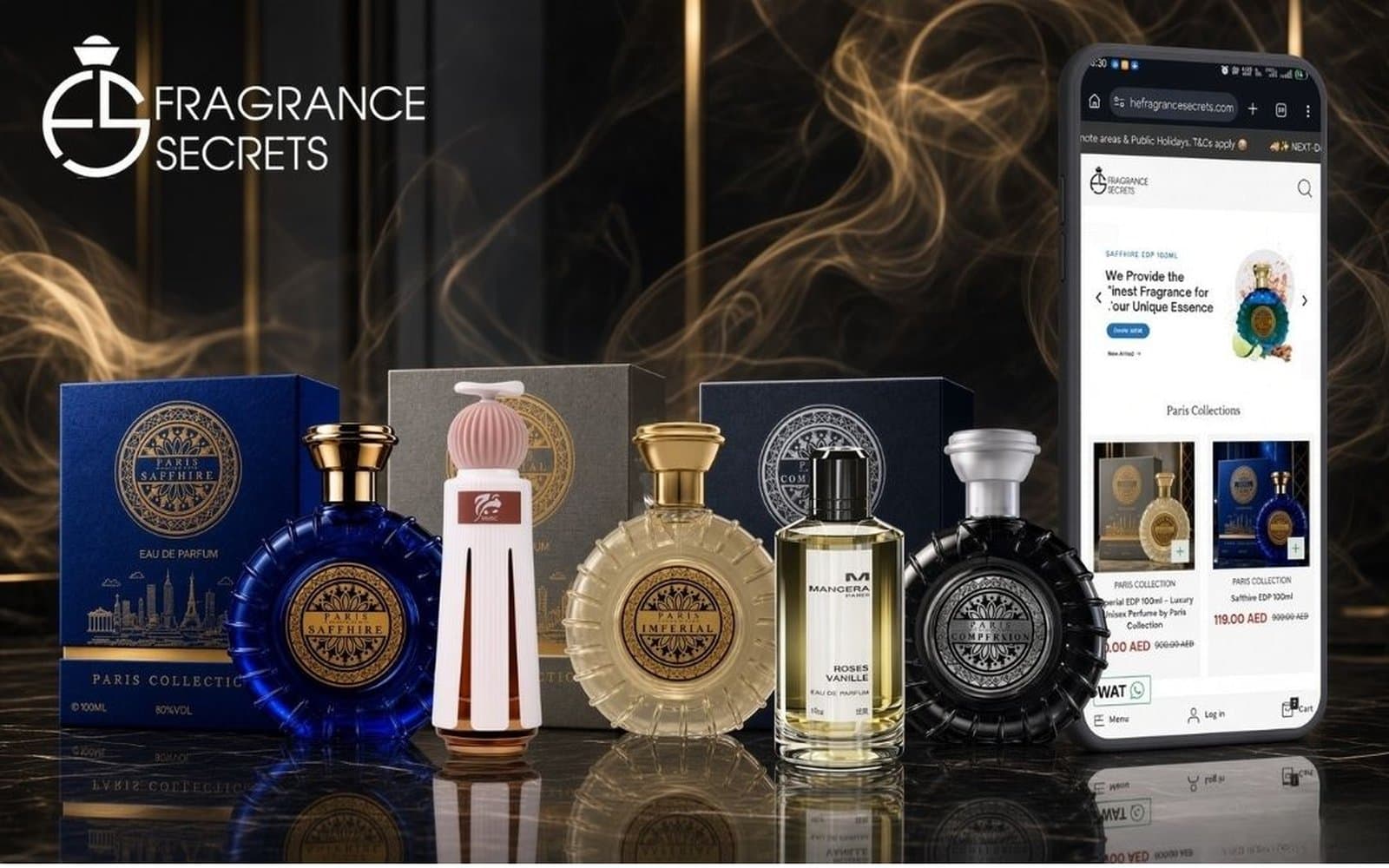 Fragrance Secrets Perfume Trading LLC digital system, built by Munavar Sahad, Digital Business Architect in Dubai